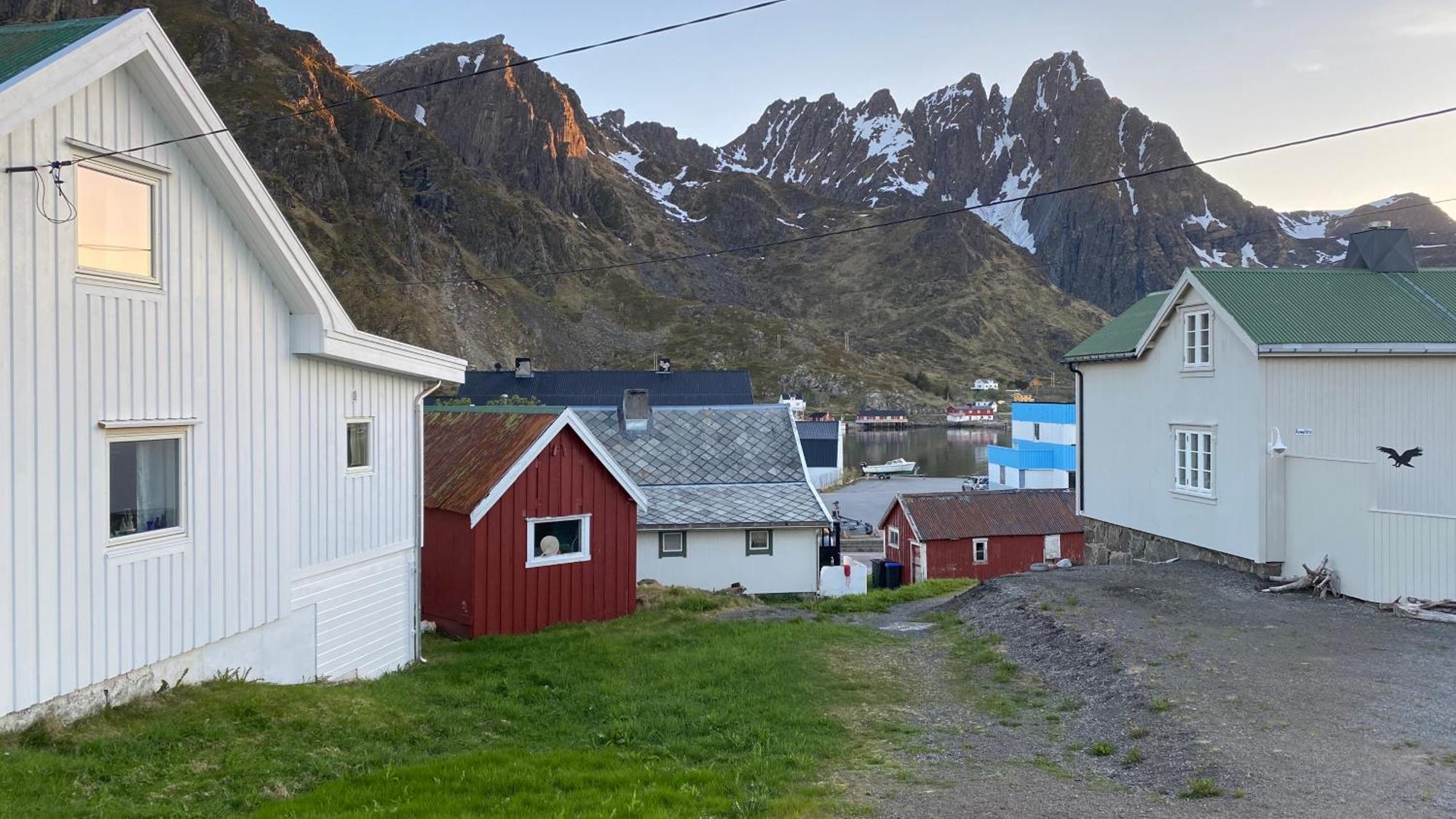Nordlandshuset "Lottebakken", Ballstad In Lofoten Exterior foto
